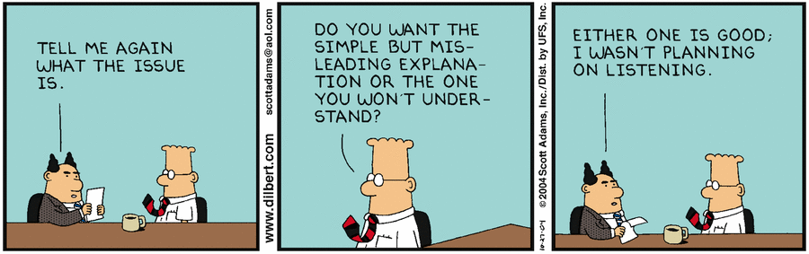 Dilbert Cartoon